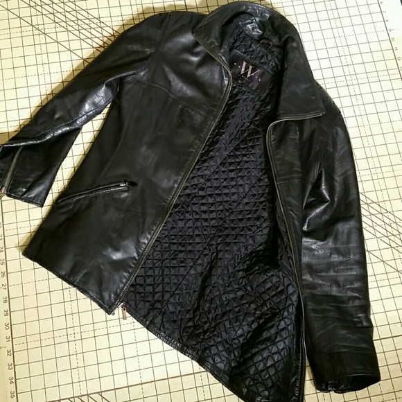 Winlit Jackets & Blazers - New York by Winlit Black Leather Jacket. S